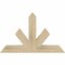 Ekena Millwork Saratoga Rough Sawn Timber Gable Bracket, Douglas Fir, 36"W x 23"H x 4"D x 4"F, 15/12 Pitch GBW036X23X0404SAR00RDF - alternate 1